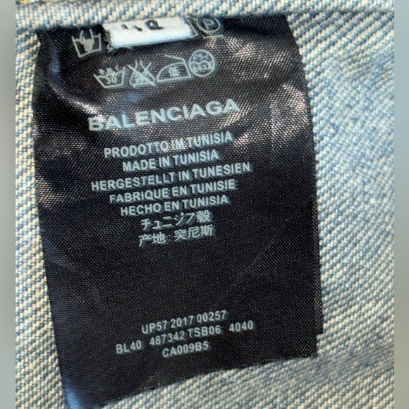 Balenciaga Jean jacket - Picture 6 of 8